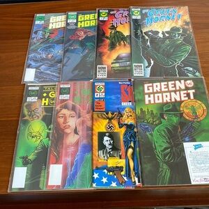 1980s The Green Hornet Lot of 8 Comic Books
